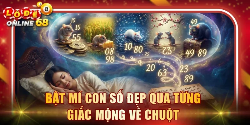 Bật mí con số đẹp qua từng giấc mộng về chuột
