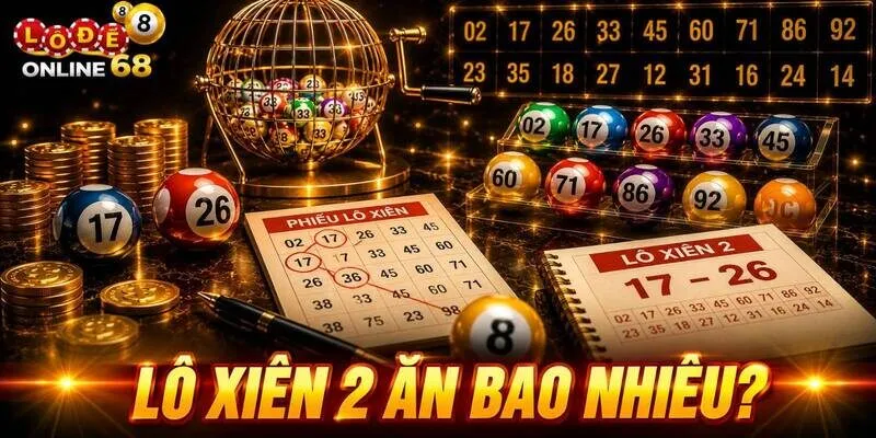 Tỷ lệ lô xiên 2 ăn bao nhiêu?